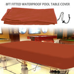 210D black oxford cloth billiard cover  Billiard table dust cover Furniture waterproof cover - WoodPoly.com