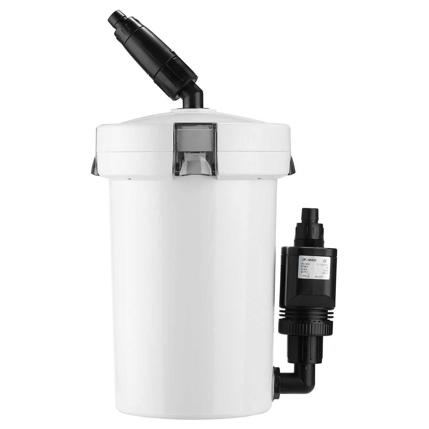 3-Stage External Canister Filter for 28 Gallon Aquarium Fish Tank 105gph 6W Easy Installation Silent - WoodPoly.com
