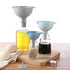 4-in-1 Funnel Plastic Multi-Purpose Large Diameter Filter Funnel Oil Funnel Kitchenware - WoodPoly.com