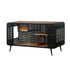 55.12 "Spacious Cat House with Tempered Glass, for Living Room, Hallway, Study and Other Spaces
