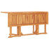 7 Piece Folding Patio Dining Set Solid Teak Wood - WoodPoly.com