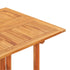 7 Piece Folding Patio Dining Set Solid Teak Wood - WoodPoly.com