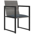 7 Piece Patio Dining Set with Cushions Poly Rattan Gray - WoodPoly.com