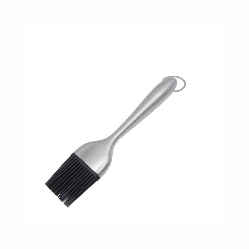 Basting Brush BBQ Pastry Silicone for Grilling Baking and Cooking Heat Resistant Stainless Steel Handle - 8 inches - WoodPoly.com