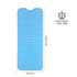 Bath Tub Mat Non-Slip Shower Mat BPA-Free Massage Anti-Bacterial with Suction Cups Washable - WoodPoly.com