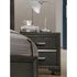 Carine II Nightstand in Gray - WoodPoly.com