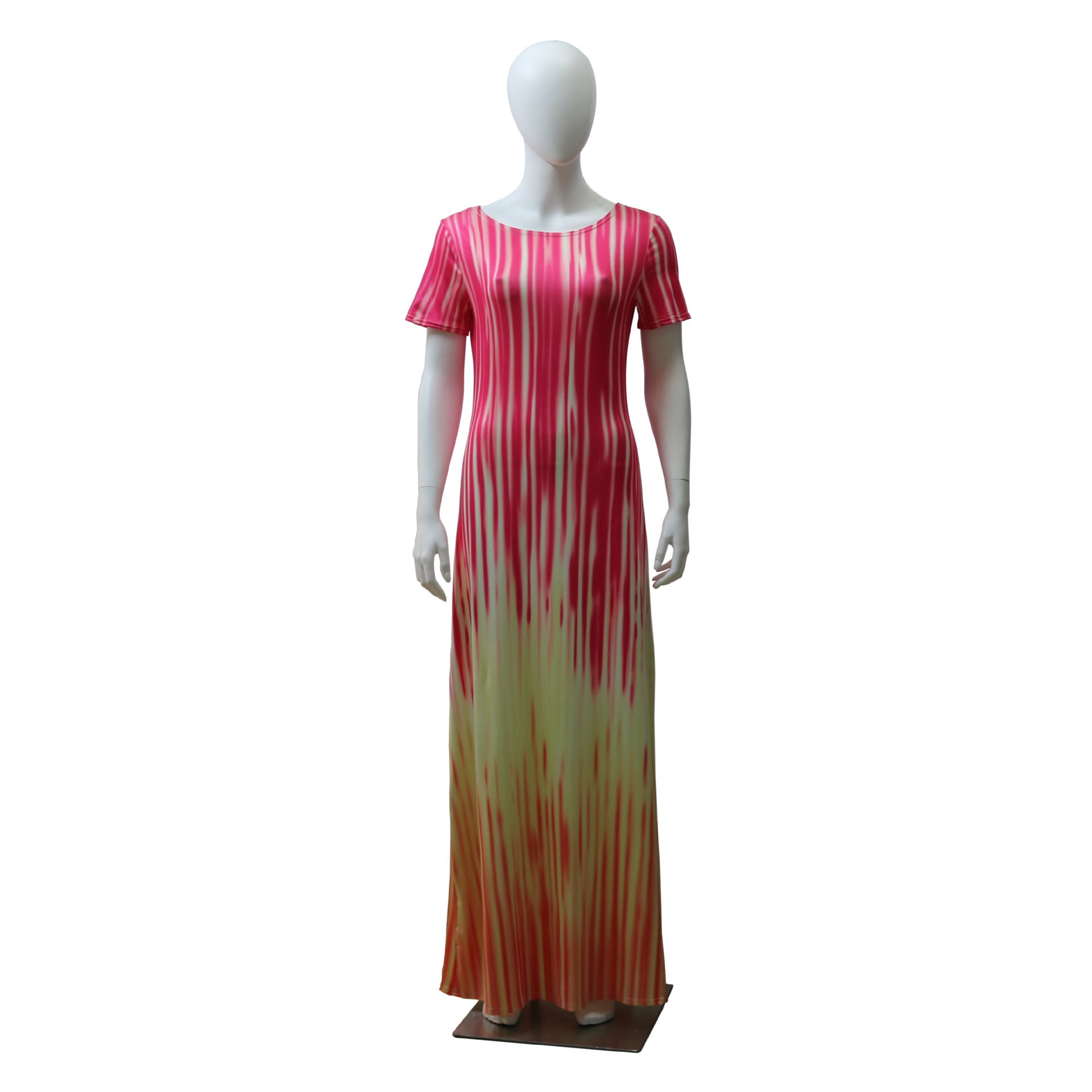 Casual Gradient Maxi Dress - WoodPoly.com