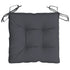 Chair Cushions 4 pcs Anthracite 15.7"x15.7"x2.8" Oxford Fabric - WoodPoly.com