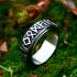 European And American Viking Ancient Silver Ring