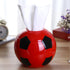 Football Shape Tissue Holder Creative Round Roll Tissue Holder Paper Pumping Box Tissue Box Paper Pot for Home Office Car - WoodPoly.com