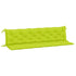 Garden Bench Cushions 2pcs Bright Green 78.7"x19.7"x2.8" Oxford Fabric - WoodPoly.com