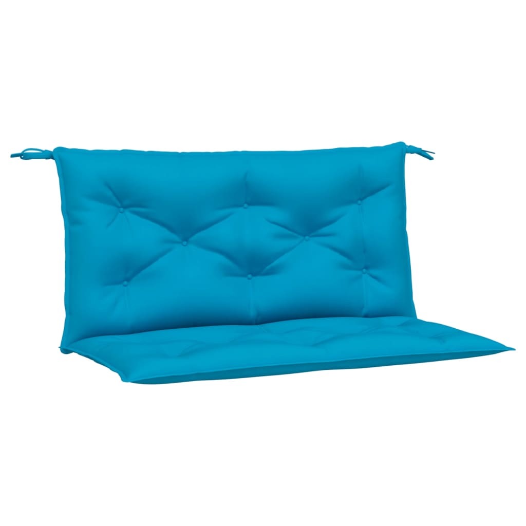 Garden Bench Cushions 2pcs Light Blue 39.4"x19.7"x2.8" Oxford Fabric - WoodPoly.com