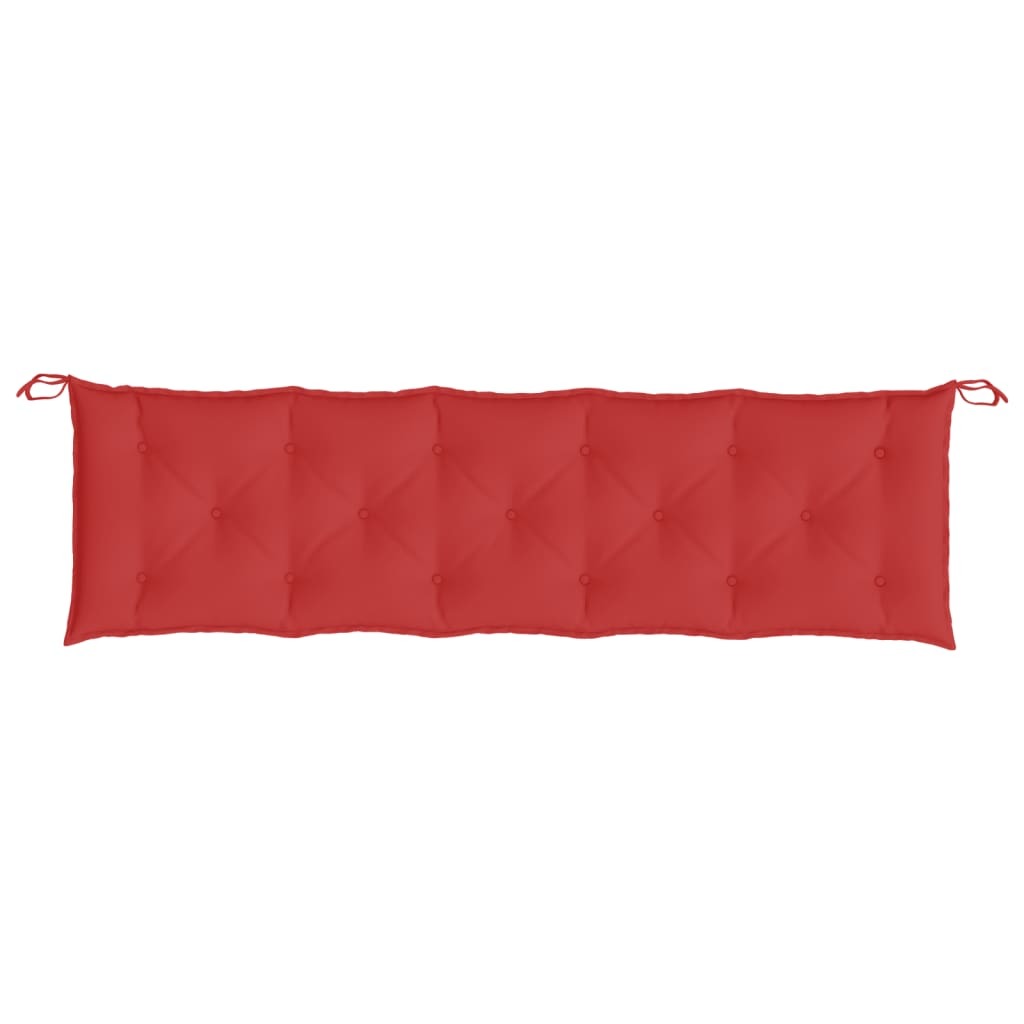 Garden Bench Cushions 2pcs Red 70.9"x19.7"x2.8" Oxford Fabric - WoodPoly.com