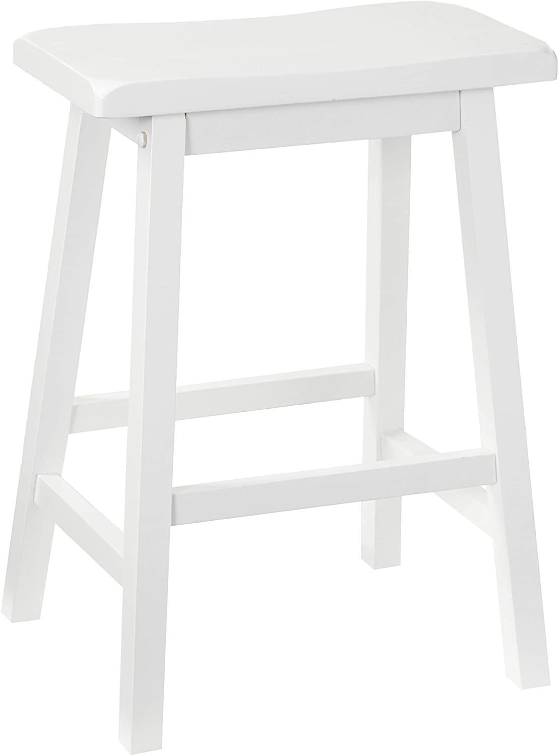 Gaucho Counter Height Set (5Pc Pk) in White - WoodPoly.com