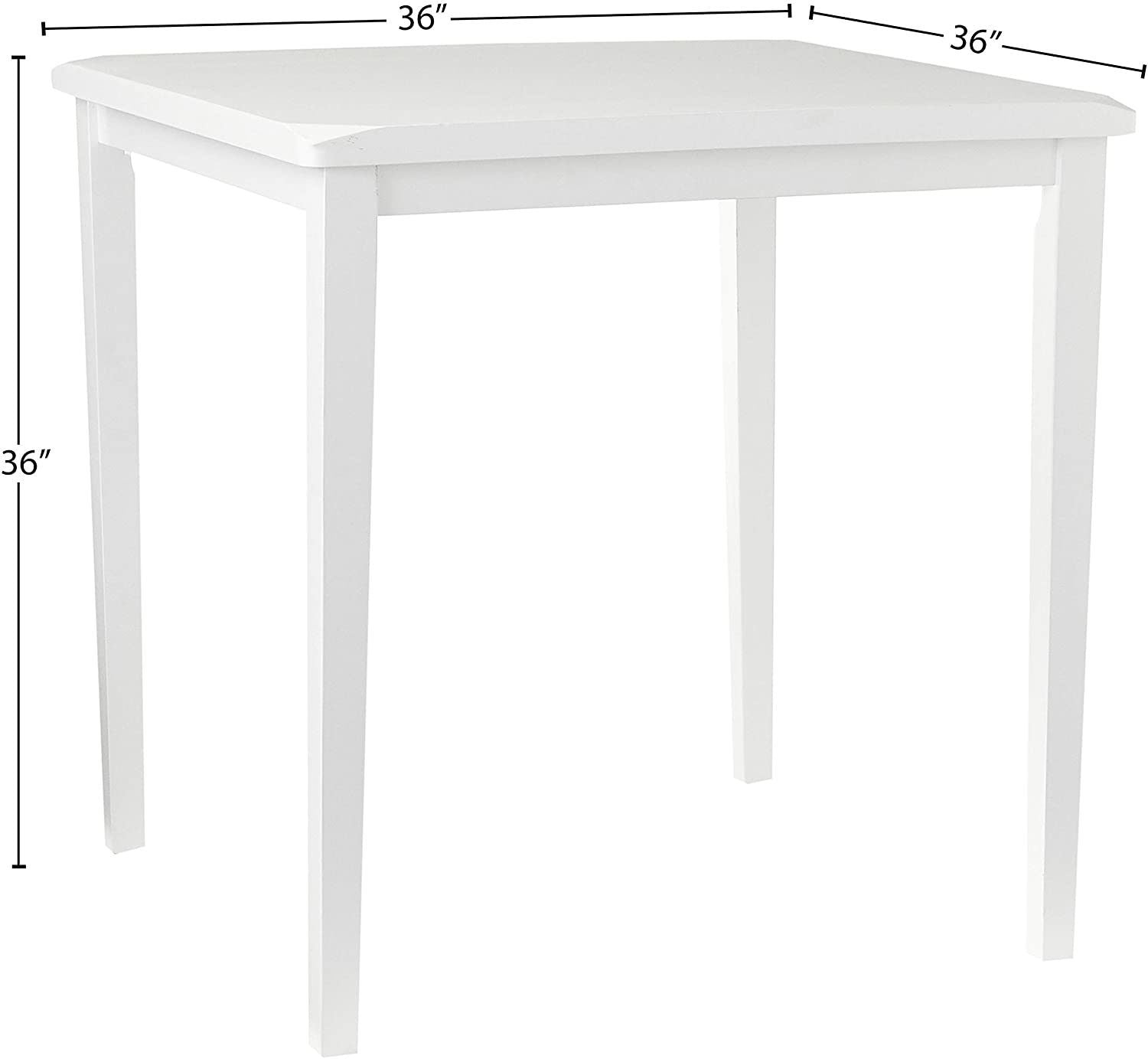 Gaucho Counter Height Set (5Pc Pk) in White - WoodPoly.com