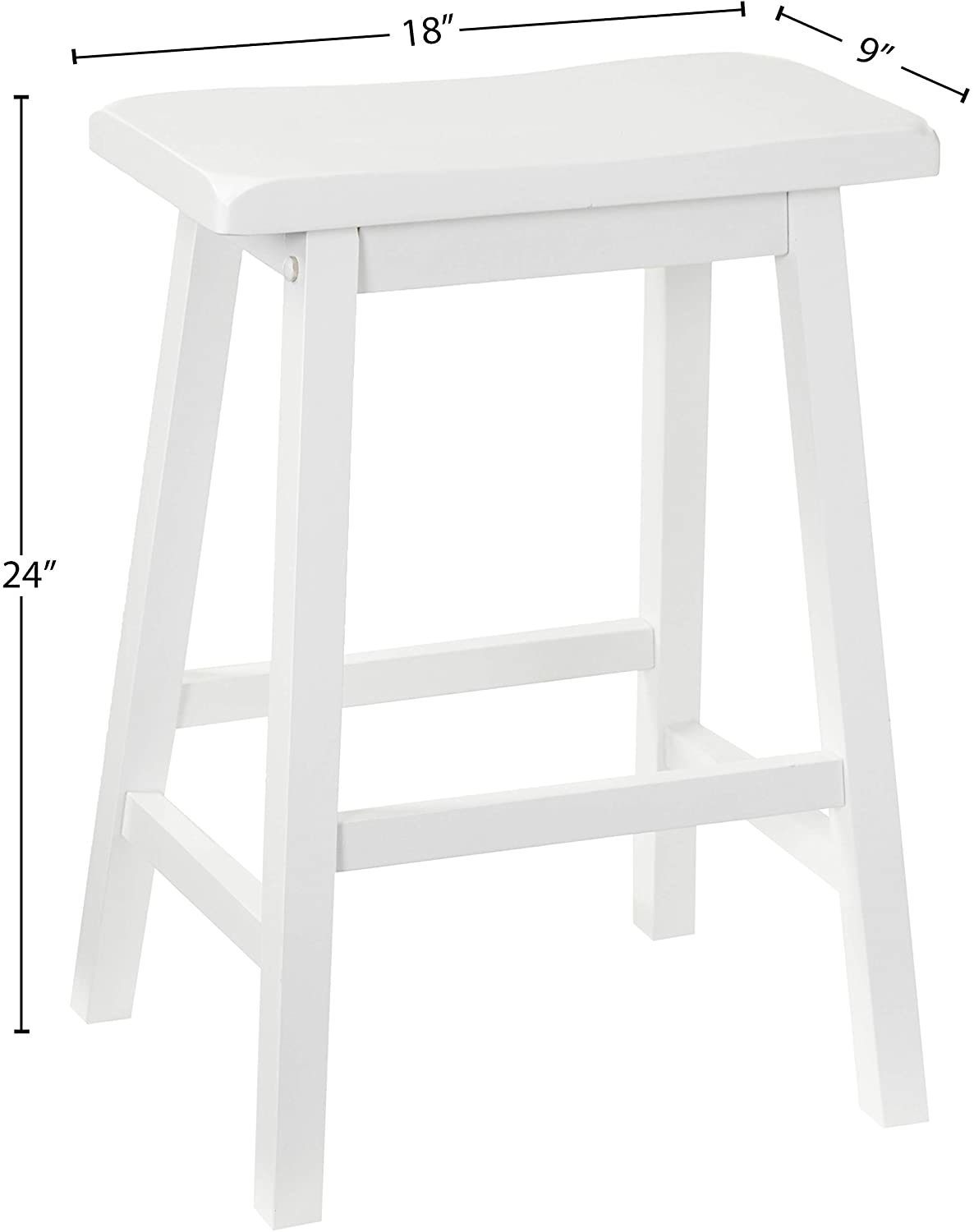 Gaucho Counter Height Set (5Pc Pk) in White - WoodPoly.com