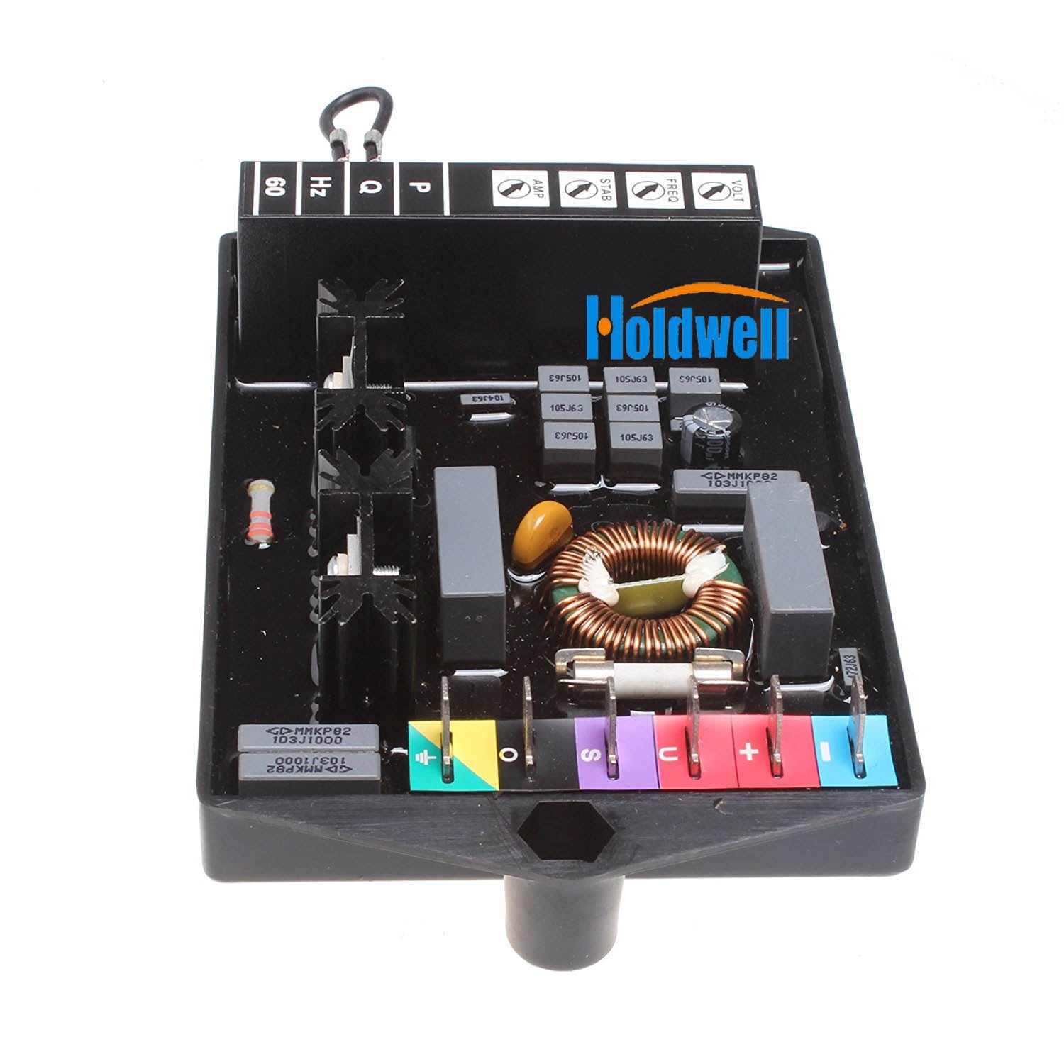 Holdwell AVR M16FA655A Automatic Voltage Regulator Gensets Parts - WoodPoly.com