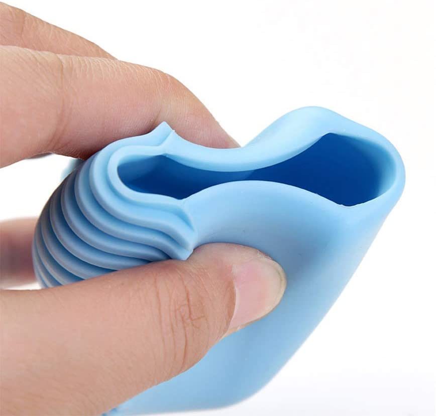 Laundry Washboard Silicone Creative Mini Handheld Washboard Laundry Scrubber Clothe Cleaner - WoodPoly.com