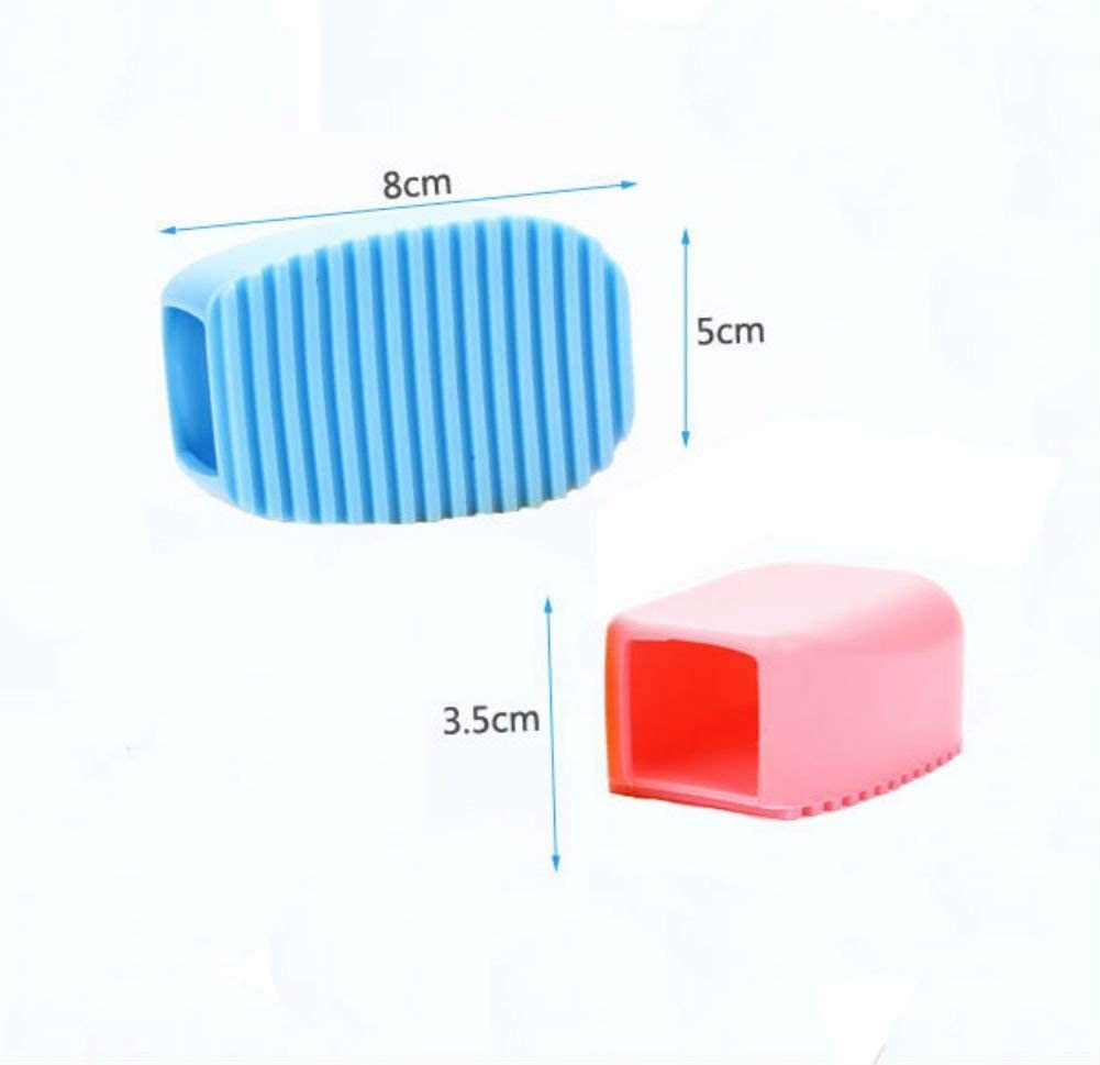 Laundry Washboard Silicone Creative Mini Handheld Washboard Laundry Scrubber Clothe Cleaner - WoodPoly.com