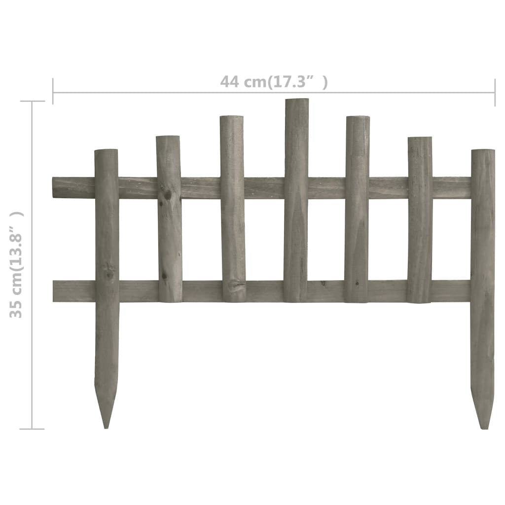 Lawn Edgings 10 pcs Firwood 14.4' - WoodPoly.com