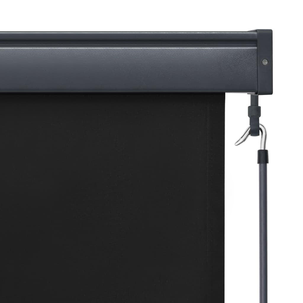 Outdoor Roller Blind 47.2"x98.4" Anthracite - WoodPoly.com