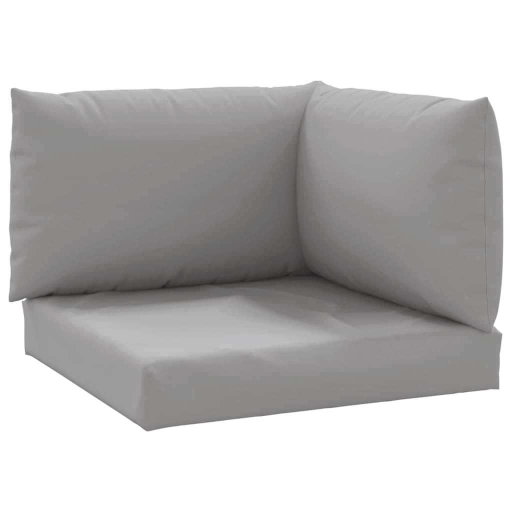 Pallet Cushions 3 pcs Gray Oxford Fabric - WoodPoly.com