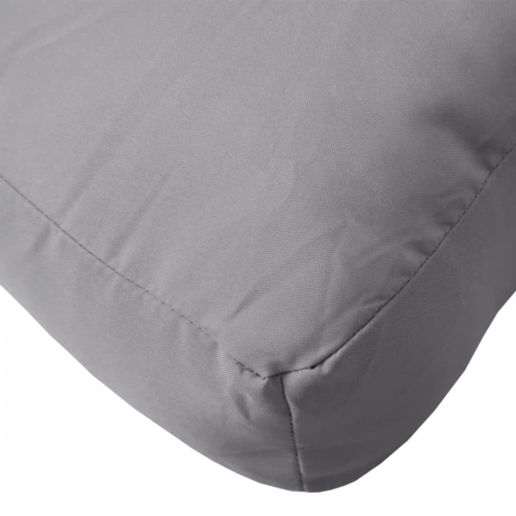 Pallet Cushions 3 pcs Gray Oxford Fabric - WoodPoly.com