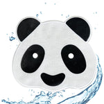 Panda Silicone Bath Mat Cute Panda Shower Mat Non Slip with Suction Cups