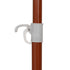 Parasol with Steel Pole 94.5" Anthracite - WoodPoly.com