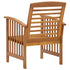 Patio Chairs 2 pcs Solid Acacia Wood - WoodPoly.com