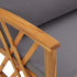 Patio Chairs with Cushions 2 pcs Solid Acacia Wood - WoodPoly.com
