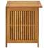 Patio Storage Box 23.6"x19.7"x22.8" Solid Wood Acacia - WoodPoly.com