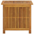 Patio Storage Box 23.6"x19.7"x22.8" Solid Wood Acacia - WoodPoly.com