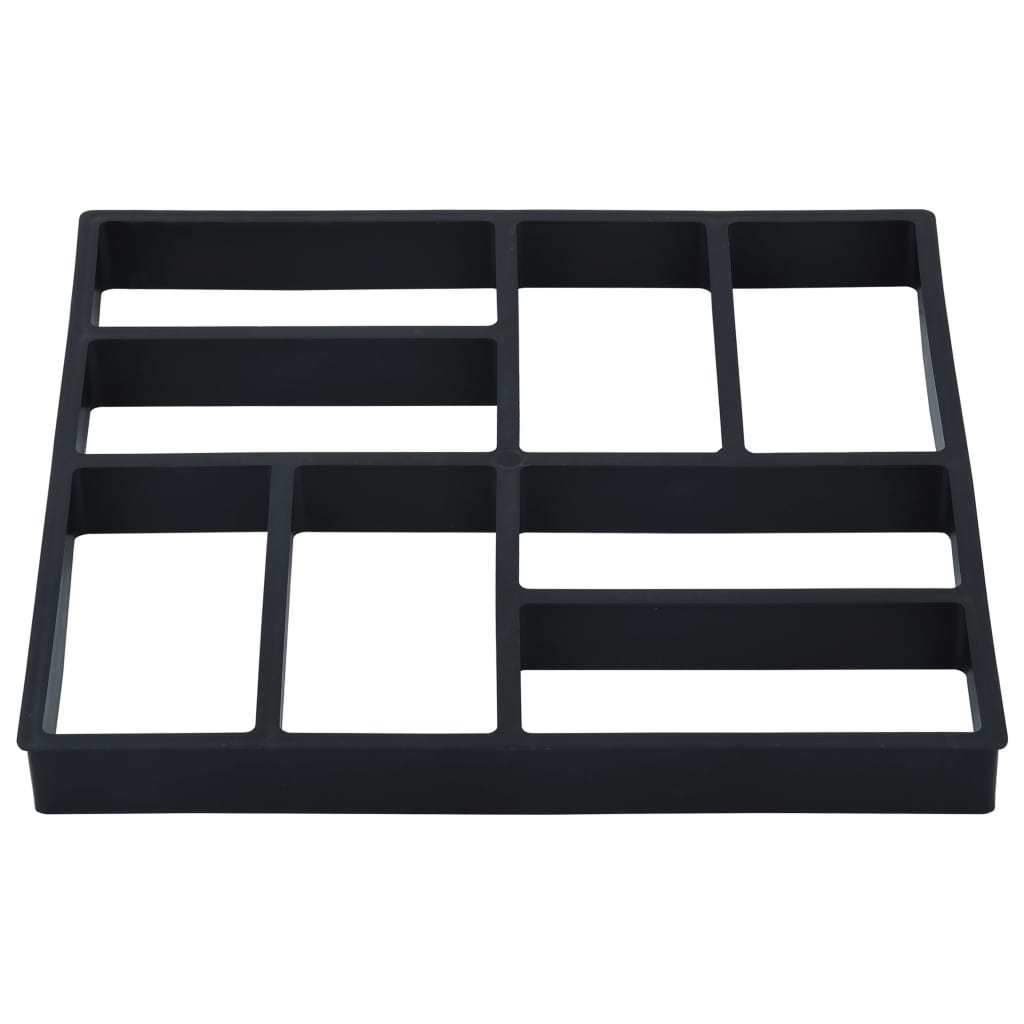 Pavement Molds 2 pcs 15.7"x15.7"x1.6" Plastic - WoodPoly.com