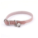 Pet Collar Kitten Collar Soft Leather Glittered PU Leather Material Pet Collar Adjustable Belt Collar - WoodPoly.com