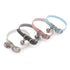 Pet Collar Kitten Collar Soft Leather Glittered PU Leather Material Pet Collar Adjustable Belt Collar - WoodPoly.com