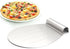 Pizza Round Spatula 10.8 Inches Stainless Steel Peel Shovel Turner Cake Lifter Tray Pan Baking Tool - WoodPoly.com