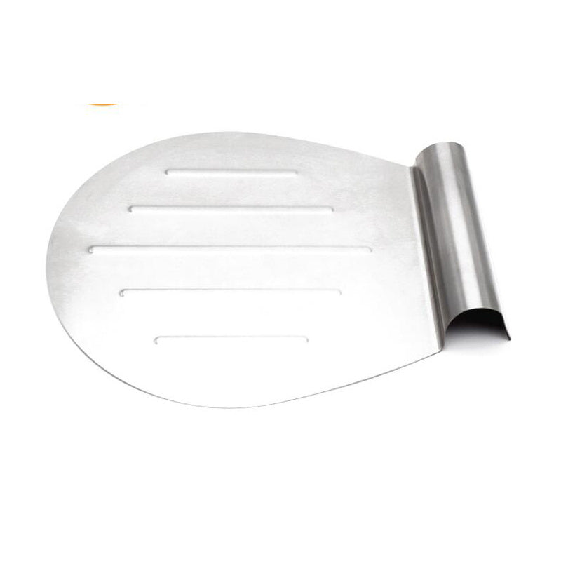 Pizza Round Spatula 10.8 Inches Stainless Steel Peel Shovel Turner Cake Lifter Tray Pan Baking Tool - WoodPoly.com