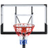 Portable Basketball Hoop Basketball System 4.76-10ft Height Adjustable for Youth Adults LED Basketball Hoop Lights, Colorful lights, Waterproof,Super Bright to Play at Night Outdoors,Good Gift for Kid