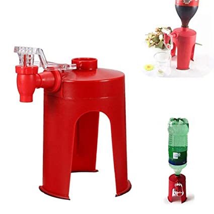 Soda Drinking Dispenser Beverage Dispenser Magic Faucet Upside Down Water Dispenser Bottled Beverage Dispenser Tap Soda Drink Juice Faucet for Party Serve Home Bar Kitchen Gadgets - WoodPoly.com