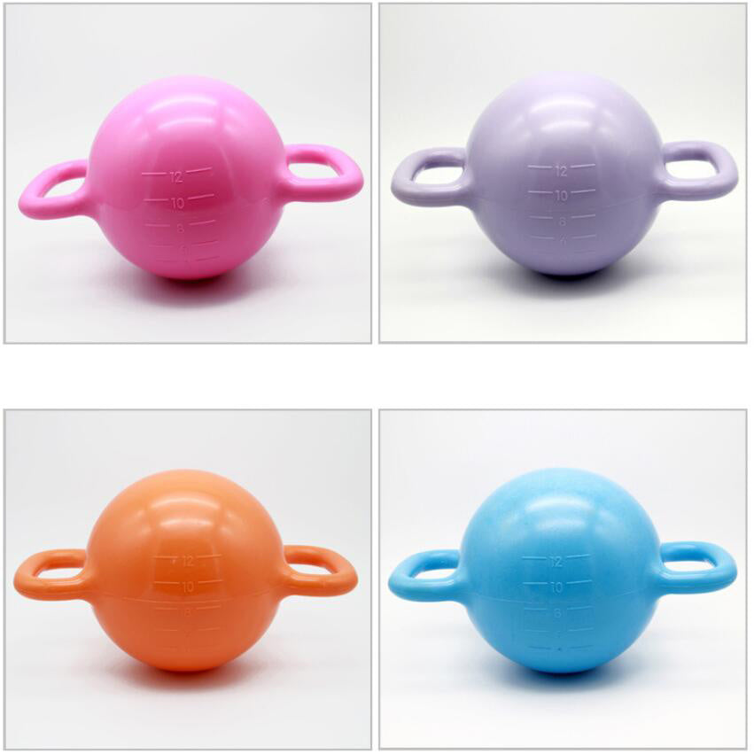 Weight Kettle Bell Water Filled Adjustable Ladies Dumbbells Workout Tool with 2 Handles for Multiple Grip - WoodPoly.com