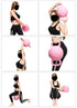 Weight Kettle Bell Water Filled Adjustable Ladies Dumbbells Workout Tool with 2 Handles for Multiple Grip - WoodPoly.com